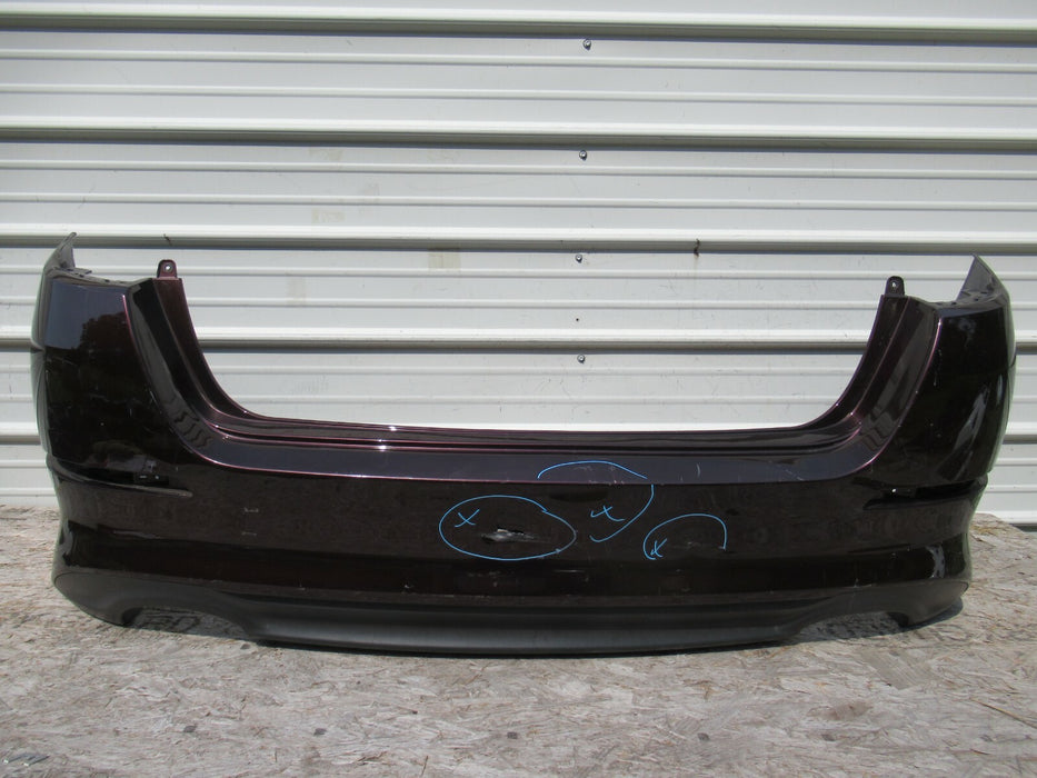 2014-2015 KIA OPTIMA REAR BUMPER COVER PANEL BLACK PLASTIC 86612-4C500 OEM