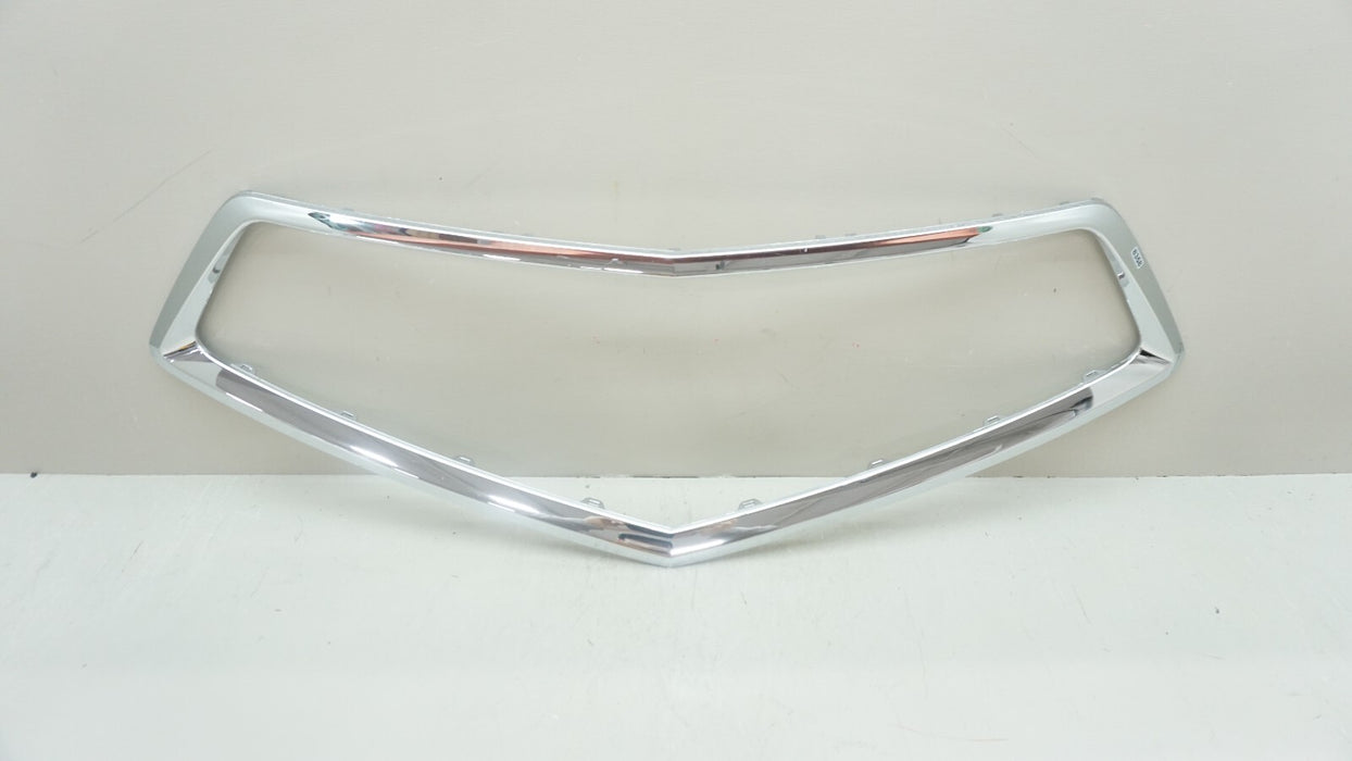 2017-2020 ACURA MDX FRONT GRILLE SURROUND TRIM MOLDING OEM 71122-TZ5X-A000