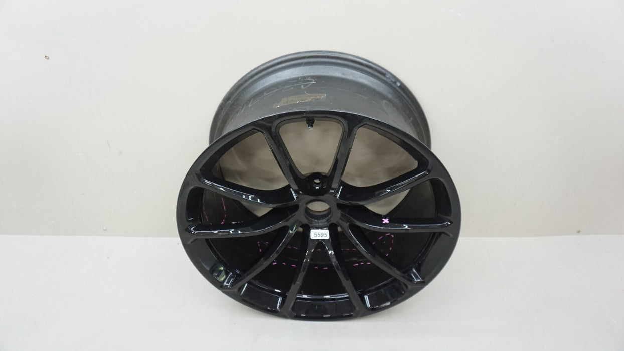 2016-2019 MCLAREN 570S REAR 10 SPOKE WHEEL RIM 21.5X11 21.5" OEM C-35711-TC