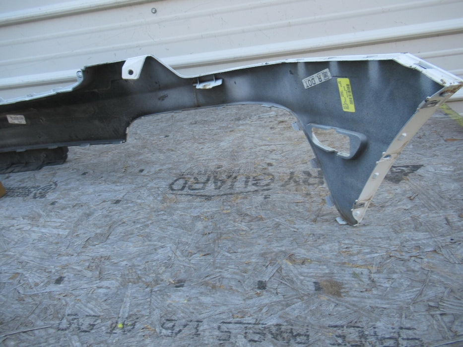 2007-2008 SATURN VUE FRONT UPPER BUMPER COVER PANEL WHITE PLASTIC FACTORY OEM