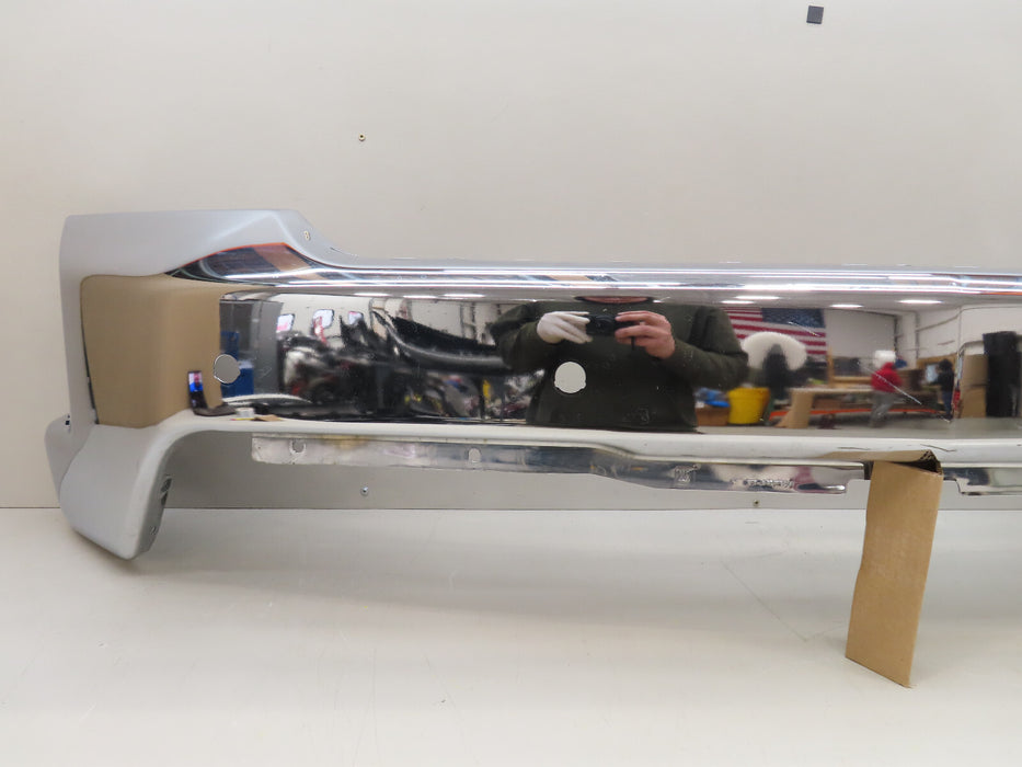 2019 2020 2021 CHEVROLET SILVERADO 1500 FRONT BUMPER METAL W/SENSOR HOLES OEM