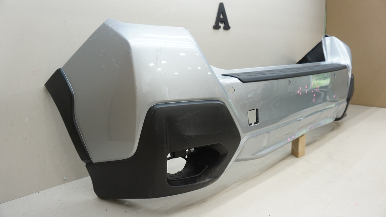 2018-2019 SUBARU CROSSTREK REAR BUMPER COVER W/ SENSOR HOLE OEM 57704FL250