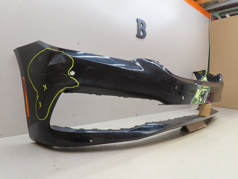 2017 2018 2019 2020 BMW 5 SERIES 530I 540 FRONT BUMPER COVER OEM 51-427442