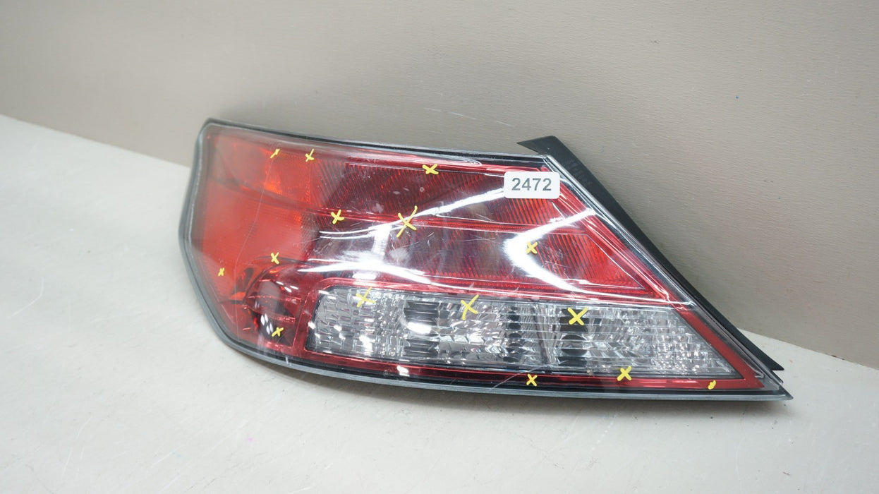 2009-2014 ACURA TL REAR LEFT DRIVERS SIDE TAIL LIGHT DEPO AFTERMARKET