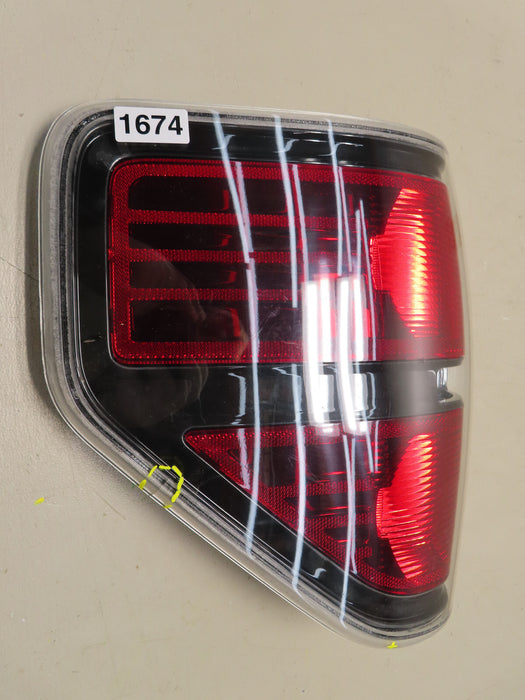 2009-2014 FORD F-150 SVT RAPTOR BLACK TAIL LIGHTS LAMP DEPO