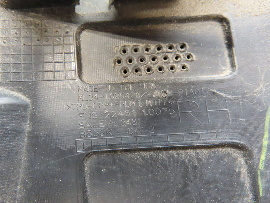 2021-2023 FORD F150 F-150 REAR RIGHT PASSENGER SIDE BUMPER END CAP COVER OEM