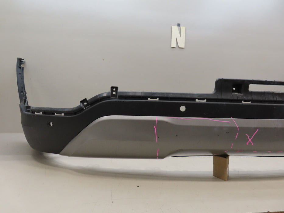 2017 2018 HYUNDAI SANTA FE SPORT REAR LOWER BUMPER COVER VALANCE OEM