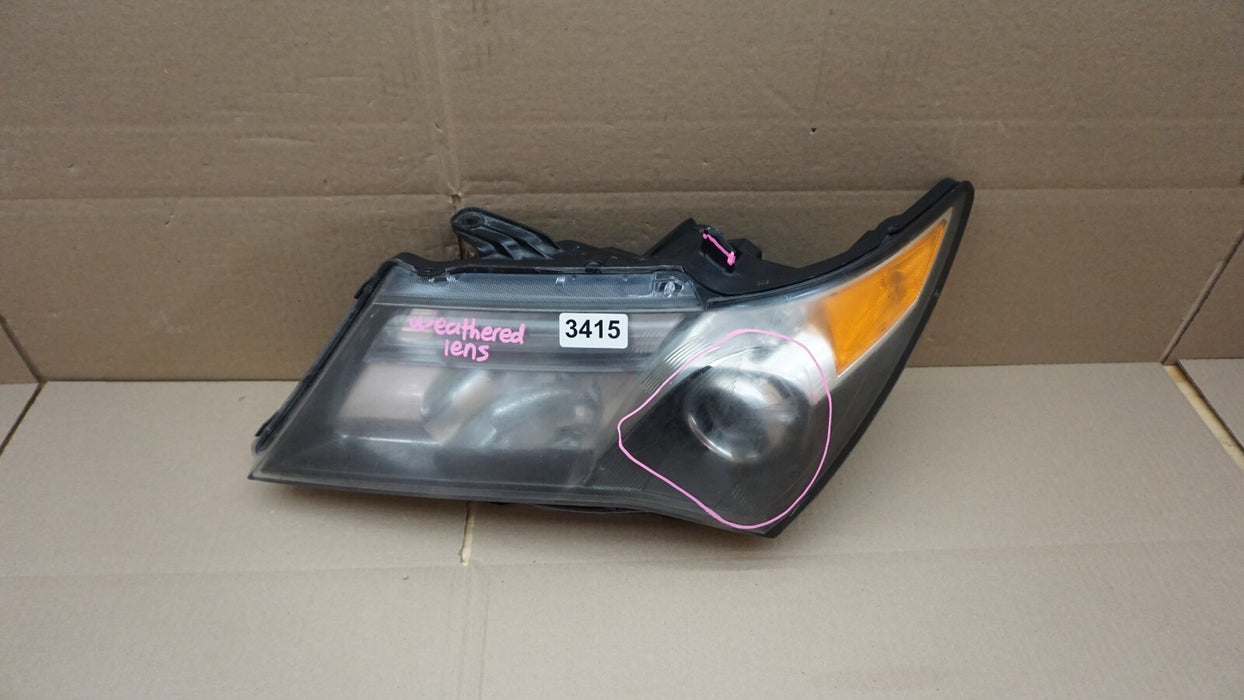 2007-2009 ACURA MDX FRONT LEFT DRIVERS SIDE HEADLIGHT XENON OEM 07 08 09