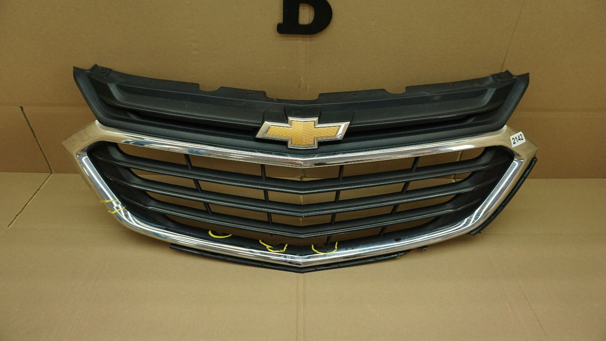 2018-2021 CHEVROLET EQUINOX FRONT BUMPER CENTER GRILL GRILLE OEM 84150748