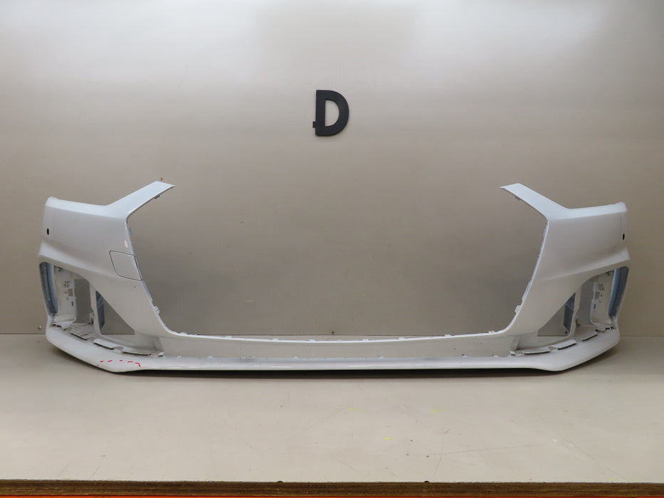 2017-2019 AUDI A5 BASIS B9 FRONT BUMPER COVER OEM 8W6807437