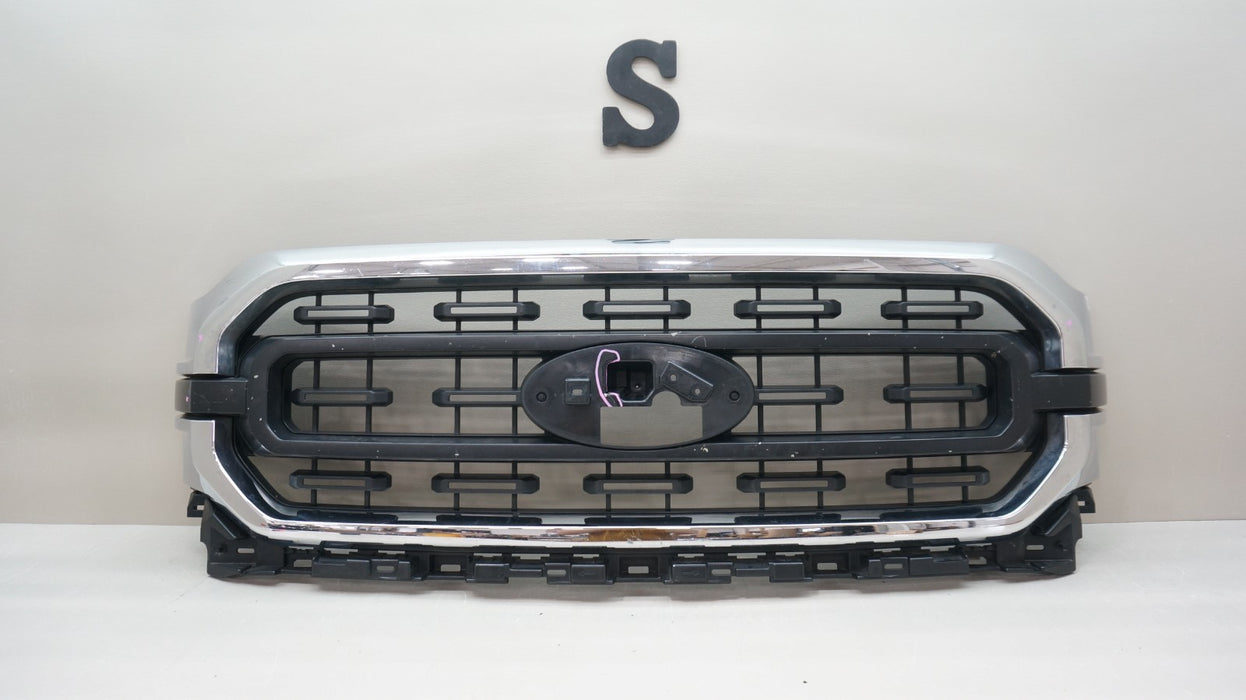 2021-2023 FORD F-150 FRONT BUMPER RADIATOR GRILLE OEM ML34-8200