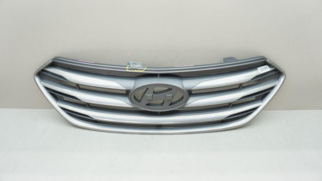 2017-2018 HYUNDAI SANTA FE FRONT UPPER RADIATOR GRILLE OEM 86351-4Z500