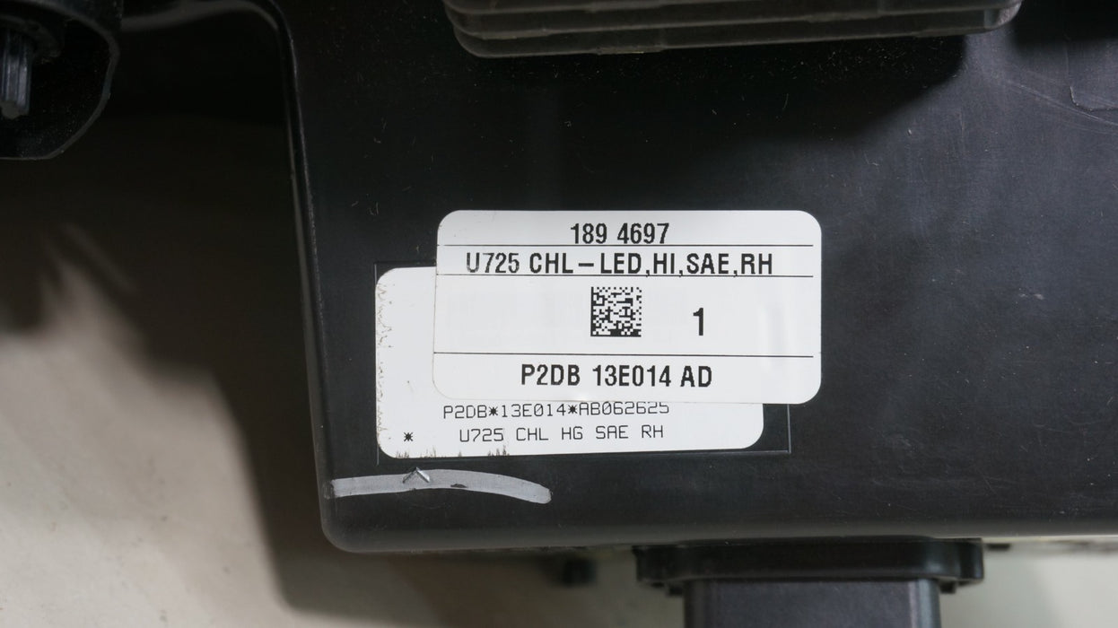 2021-2025 FORD BRONCO LED HEADLIGHT RH RIGHT PASSENGER P2DB/N2DV-13E014-Z OEM