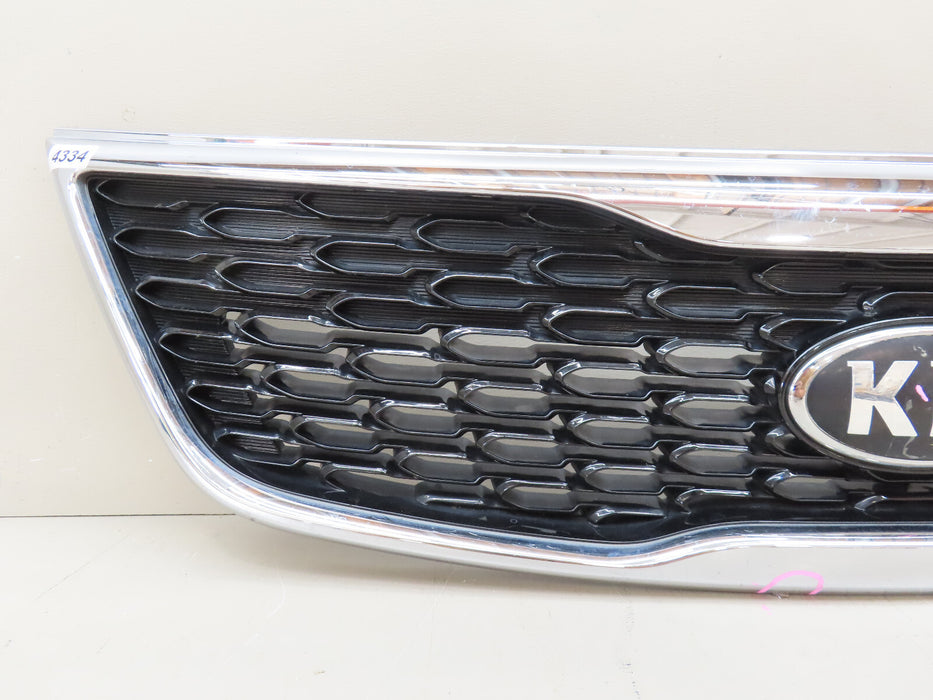 2014-2015 KIA SORENTO FRONT UPPER BUMPER GRILLE OEM 86350-1U500