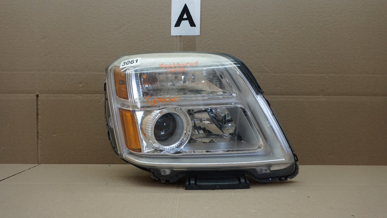 2010-2015 GMC TERRAIN FRONT RIGHT PASSENGER SIDE HEADLIGHT LAMP HALOGEN OEM