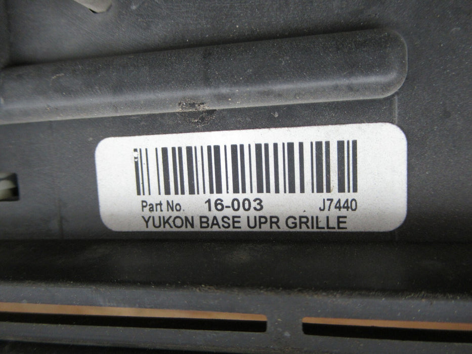 2015-2018 GMC YUKON FRONT RADIATOR UPPER GRILLE 16-003J7440 OEM