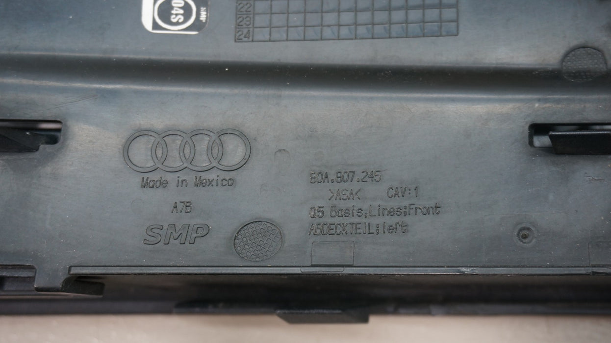 2018-2020 AUDI Q5 SQ5 LH LEFT FRONT LOWER BUMPER GRILLE 80A.807.681.B OEM