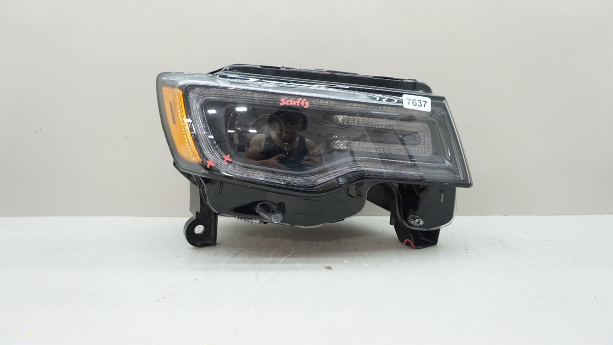 2016-2021 JEEP GRAND CHEROKEE FRONT RH RIGHT PASSENGER SIDE XENON HEADLIGHT OEM