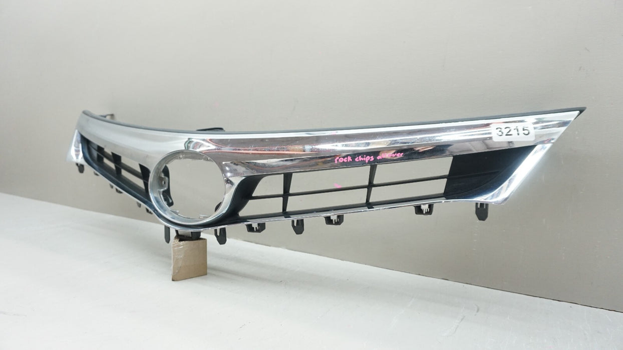 2013-2015 TOYOTA AVALON FRONT UPPER BUMPER GRILLE OEM 53114-07010