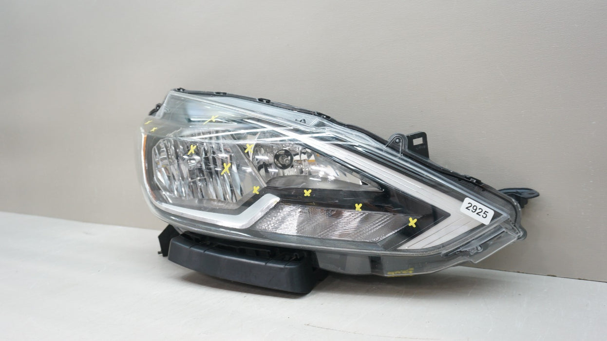 2016-2019 NISSAN SENTRA FRONT RIGHT PASSENGER SIDE HALOGEN HEADLIGHT AFTERMARKET