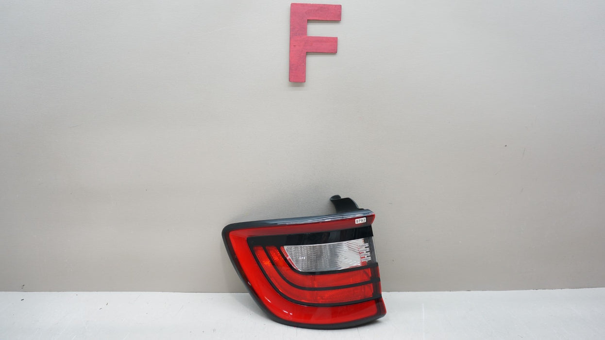 2014-2024 DODGE DURANGO REAR LH LEFT DRIVER SIDE OUTER TAIL LIGHT OEM 68272127AA