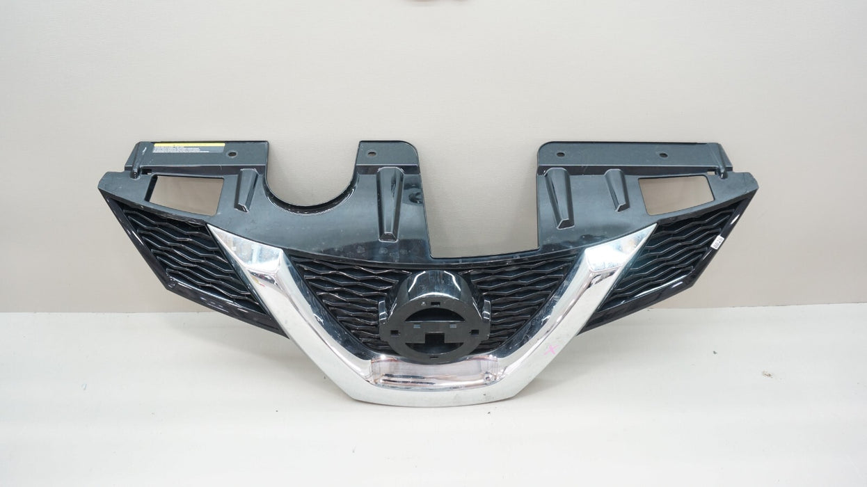 2014-2016 NISSAN ROGUE FRONT BUMPER UPPER GRILLE OEM 623105HA0A