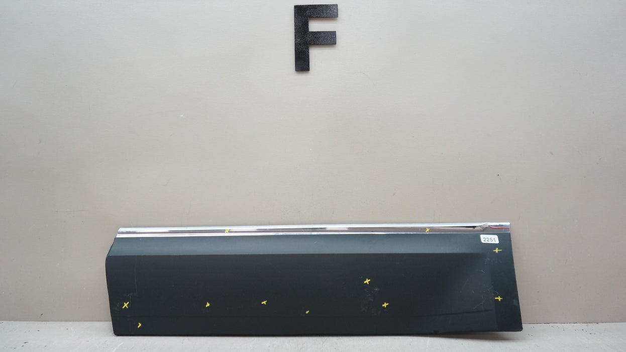 2018-2024 VOLKSWAGEN ATLAS REAR LEFT LOWER DOOR MOLDING GARNISH OEM 3CN854949A