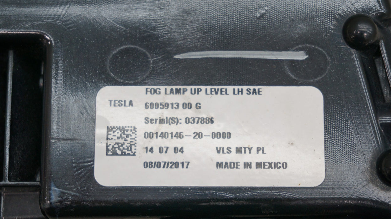 2012-2020 TESLA MODEL S FRONT LEFT DRIVER SIDE FOG LIGHT OEM 600591300