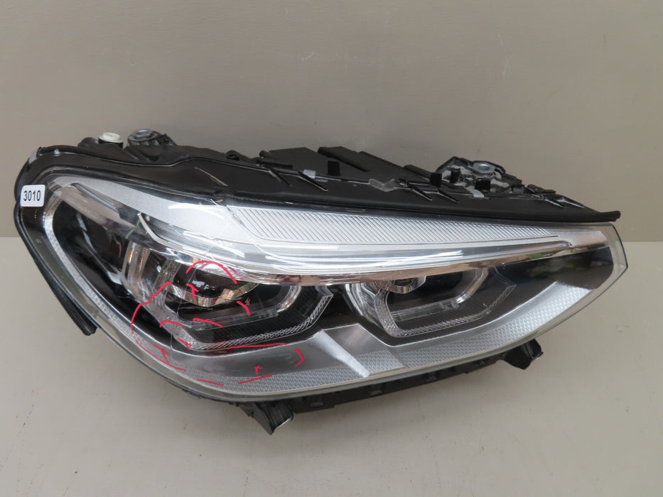 2018-2021 BMW X3 X4 Adaptive LED RIGHT RH Headlight LAMP OEM