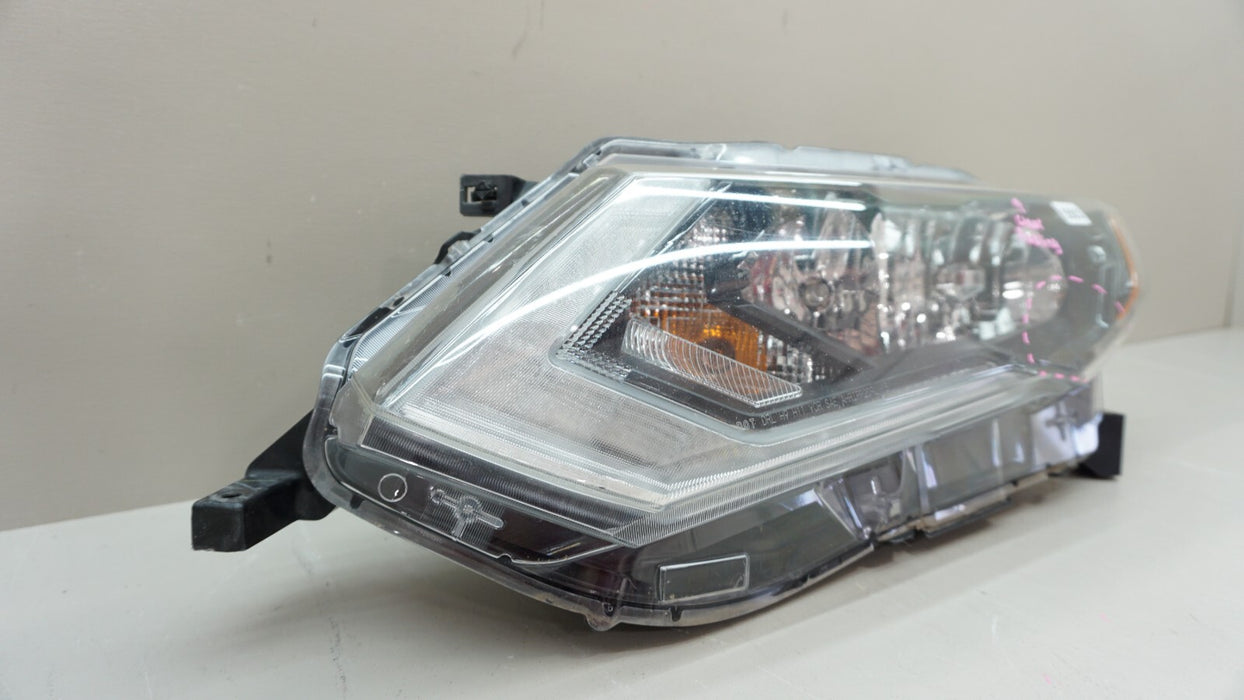 2017-2019 NISSAN ROGUE FRONT LH LEFT DRIVER SIDE HALOGEN LED HEADLIGHT OEM