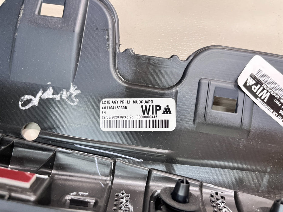 2020-2024 NISSAN SENTRA LH LEFT FRONT MUDGUARD OUTER OEM 76851-6LX2B