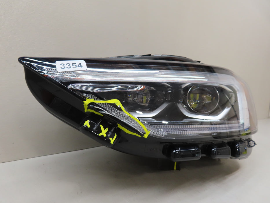 2019-2023 FORD EDGE LEFT DRIVER FULL LED W/AFS HEADLIGHT OEM KT4B 13W030