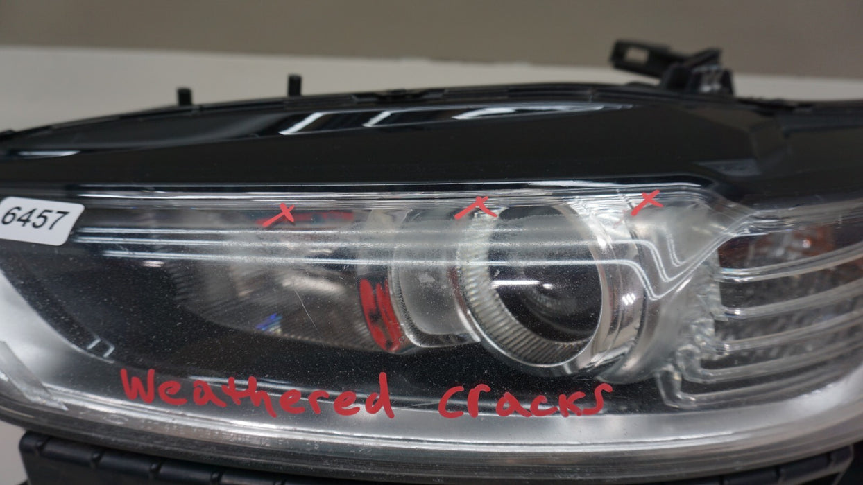 2013-2016 FORD FUSION FRONT LH LEFT DRIVER SIDE HALOGEN HEADLIGHT OEM
