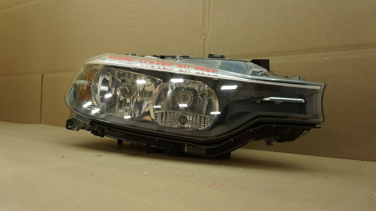 2013-2015 BMW F30 3 SERIES FRONT RIGHT PASSENGER SIDE HEADLIGHT HALOGEN OEM