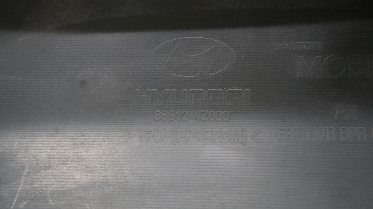2013-2016 HYUNDAI SANTA FE FRONT LOWER BUMPER VALANCE PANEL OEM 86512-4Z000