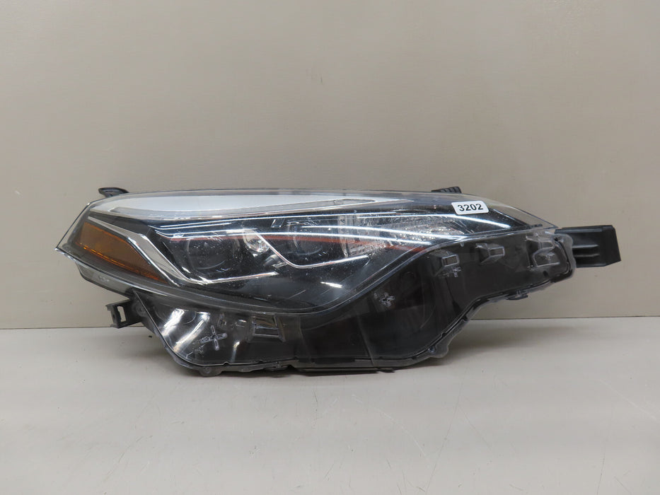 2017 2018 2019 TOYOTA COROLLA FRONT RIGHT PASSENGER SIDE HEADLIGHT OEM