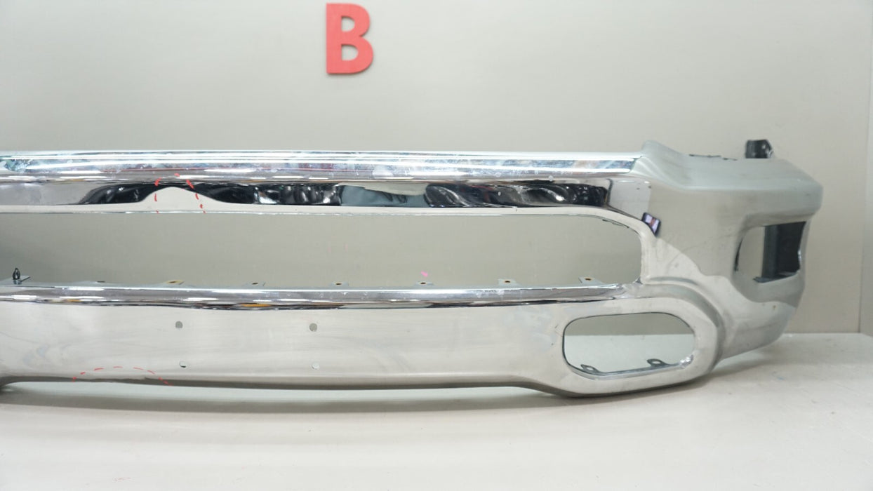 2019-2024 DODGE RAM 1500 FRONT METAL CHROME BUMPER COVER OEM