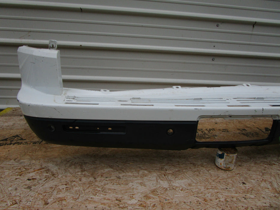 2005 2006 2007 2008 Land Rover LR3 HSE/SE w/Sensor Holes Rear Bumper Cover OEM