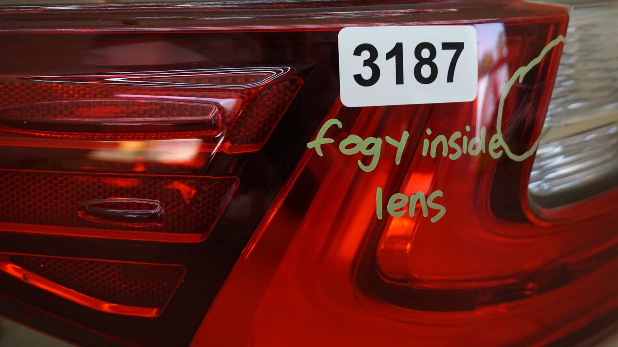2016-2018 LEXUS ES350 REAR LEFT DRIVER SIDE TAIL LIGHT LED LAMP OEM 16 17 18