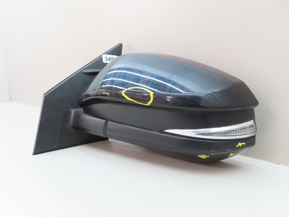 2015 TOYOTA RAV4 FRONT LEFT EXTERIOR POWER REAR VIEW MIRROR W/ BLIND SPOT OEM