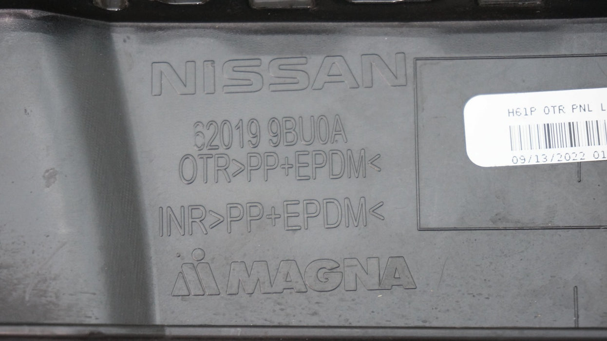 2022-2024 NISSAN FRONTIER FRONT LEFT BUMPER SIDE END PANEL TRIM 62019 9BU0A OEM