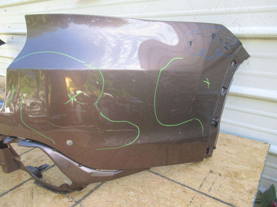2014-2018 TOYOTA HIGHLANDER REAR BUMPER COVER PANEL 52159-0E060 14 15 16 17 OEM