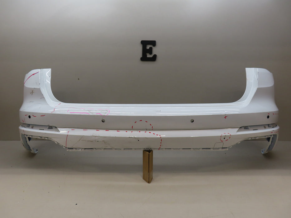 2019-2022 AUDI Q3 S-LINE REAR UPPER/MIDDLE BUMPER COVER OEM
