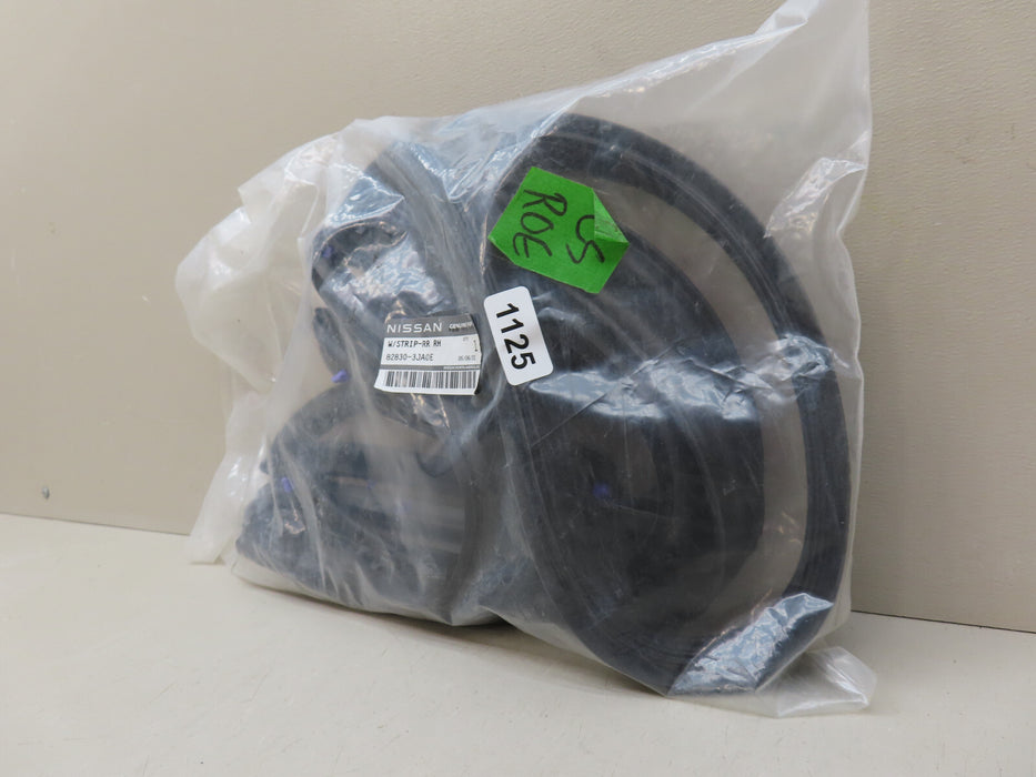 NISSAN REAR RIGHT PASSENGER SIDE WEATHERSTRIP SEAL OEM