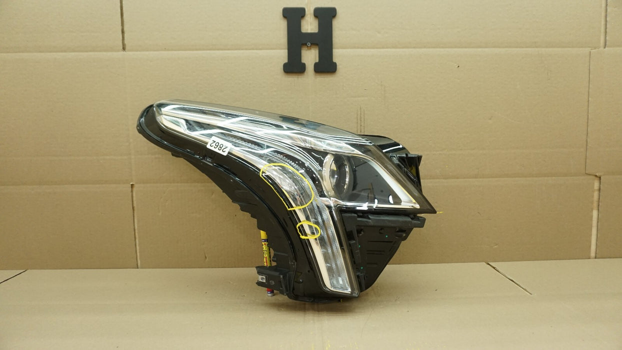 2017-2019 CADILLAC XT5 RIGHT PASSENGER SIDE HEADLIGHT HALOGEN 84167550RH