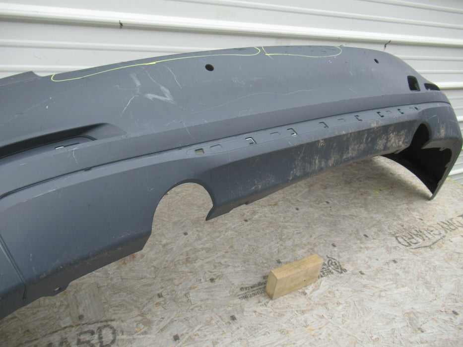 2012 - 2013 BMW 3 SERIES F30 REAR BUMPER COVER PANEL BLACK AFTERMARKET OEM