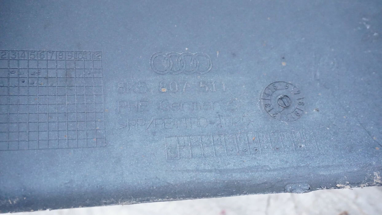 2013-2016 AUDI A4 REAR BUMPER COVER PANEL OEM 8K5807511