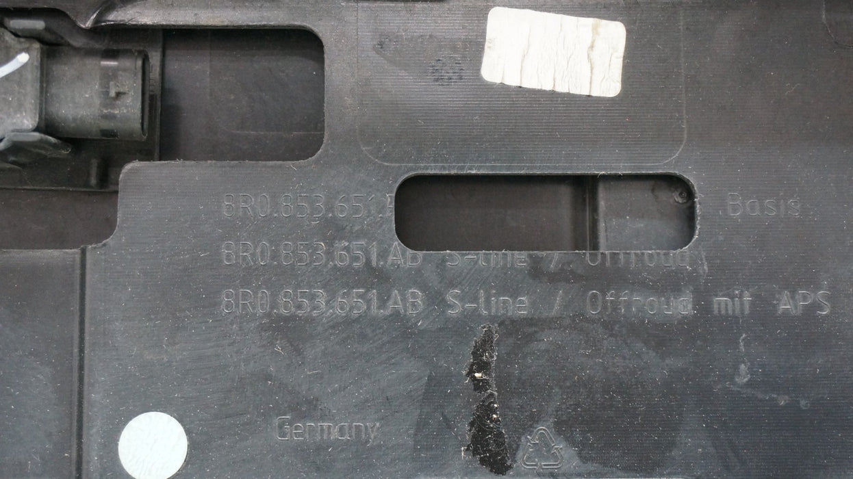 2013-2017 AUDI Q5 FRONT BUMPER RADIATOR GRILLE OEM 8R0853651