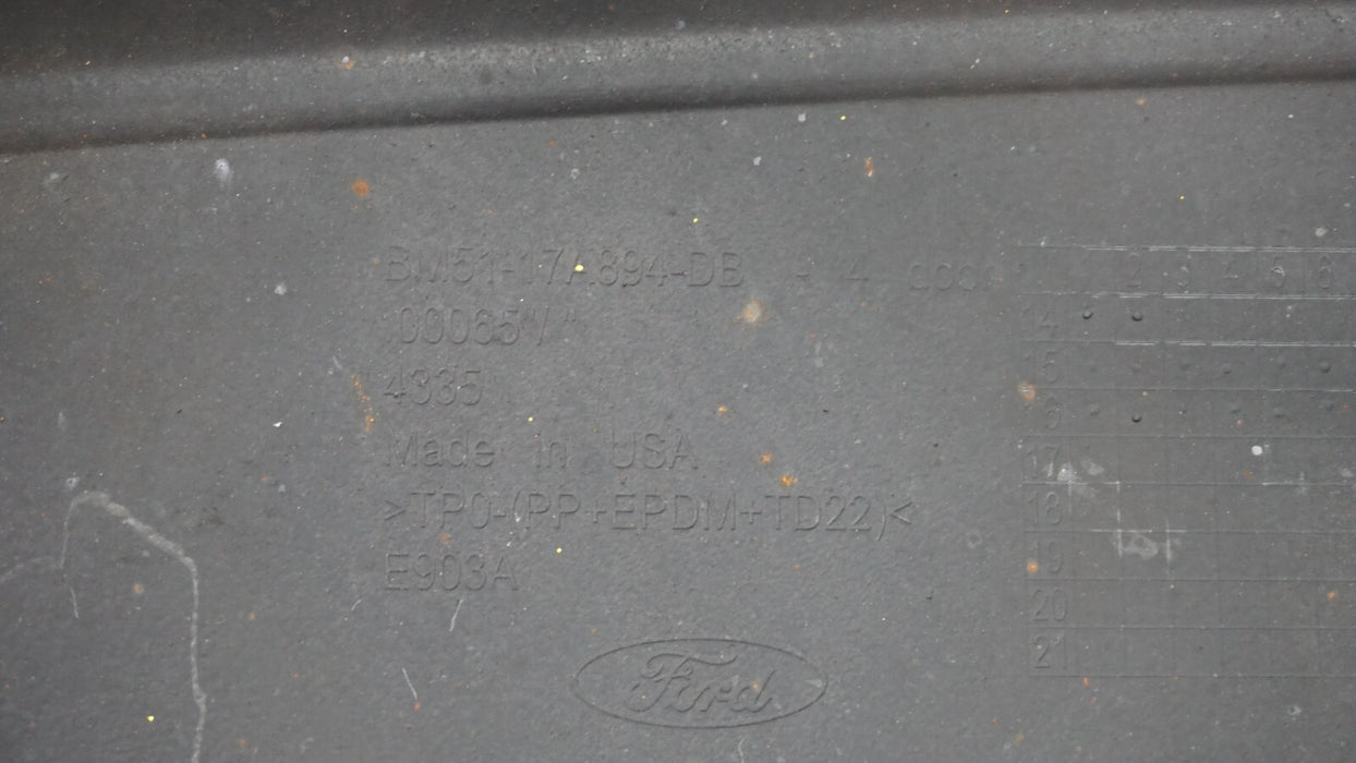 2012-2014 FORD FOCUS SEDAN REAR LOWER BUMPER COVER VALANCE PANEL OEM BM51-17A894
