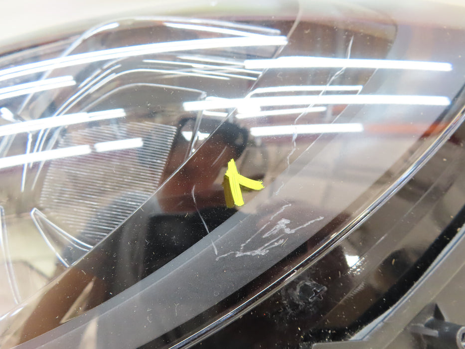 2019-2023 PORSCHE MACAN FRONT RIGHT PASSENGER SIDE BLACK FULL LED HEADLIGHT OEM